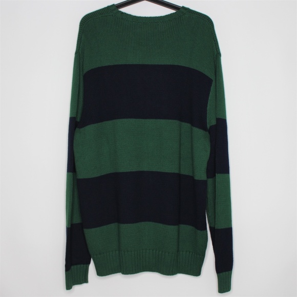 Polo Ralph Lauren Striped Crest Sweater NWT R1006 - Picture 5 of 5